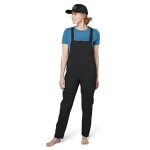 FlyLow Women's XS Black Life Bib Pants Overall Activewear Outdoor Hiking O9-4